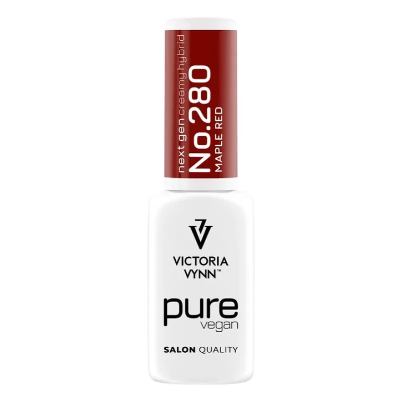 pure creamy hybrid salon color No.280 Maple Red (TPO FREE, HEMA FREE, DI-HEMA FREE)